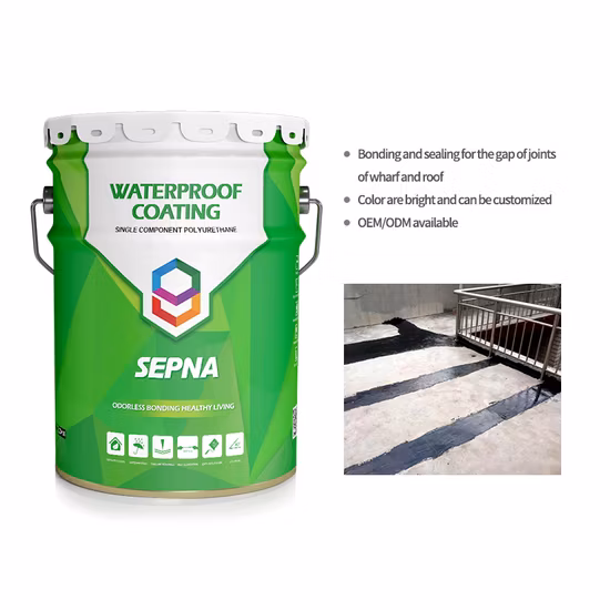 Einkomponenten-PU-Beschichtung für Bauabdichtungen Sp110