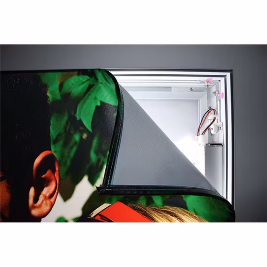 Textil aus 100 % Polyester mit Hintergrundbeleuchtung, Farbsublimationsdruck, Textil mit weißer Hintergrundbeleuchtung und Leuchtkasten